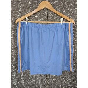 Wilson Women's Athletic Pull On Tennis/Golf Skirt With Shorts‎ XL Blue